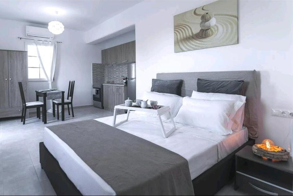 Avalon Cosy Kiku Studio For 2 With Shared Swimming Pool * Agrari (Mykonos)